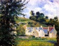 maisons de l’hermitage pontoise 1879 Camille Pissarro
